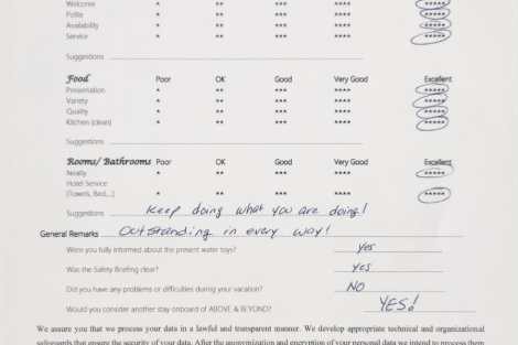 Review img # 109 of the yacht ABOVE & BEYOND