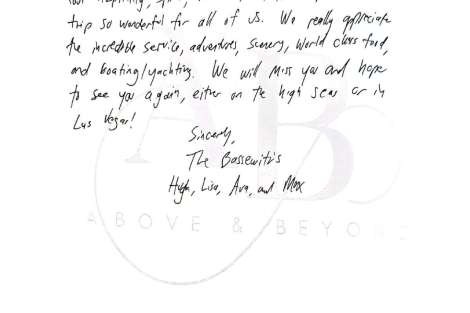 Review img # 62 of the yacht ABOVE & BEYOND