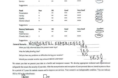 Review img # 31 of the yacht ABOVE & BEYOND