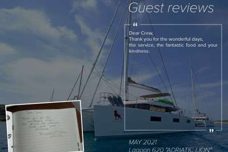 Review img # 3 of the yacht ADRIATIC LION (Lagoon 620)