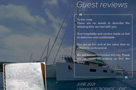 Review img # 4 of the yacht ADRIATIC LION (Lagoon 620)