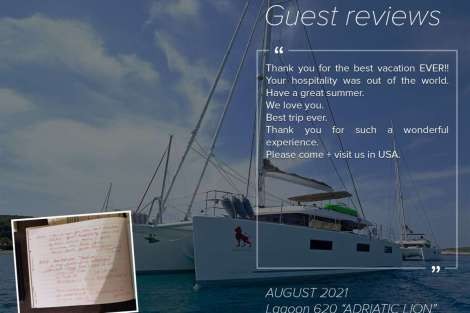 Review img # 7 of the yacht ADRIATIC LION (Lagoon 620)