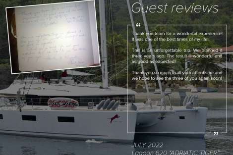 Review img # 9 of the yacht ADRIATIC TIGER (Lagoon 620)
