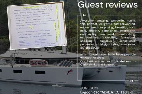 Review img # 13 of the yacht ADRIATIC TIGER (Lagoon 620)