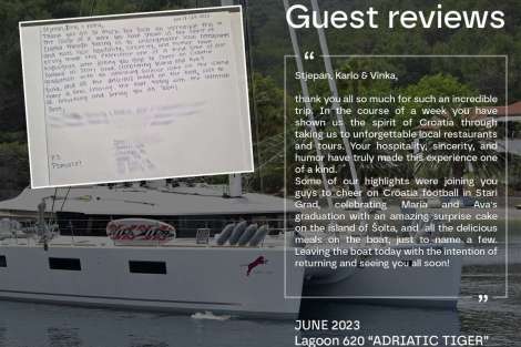 Review img # 15 of the yacht ADRIATIC TIGER (Lagoon 620)