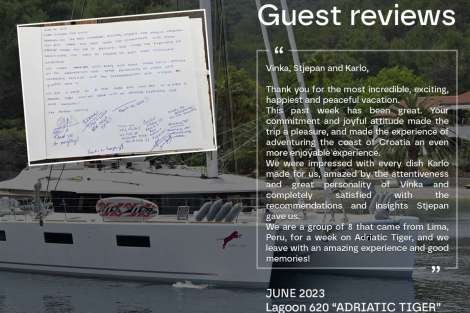 Review img # 16 of the yacht ADRIATIC TIGER (Lagoon 620)