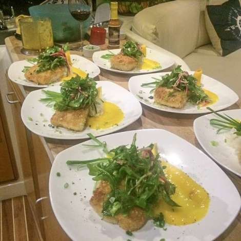 Food onboard AMAYA # 2