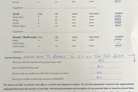 Review img # 91 of the yacht ANDIAMO