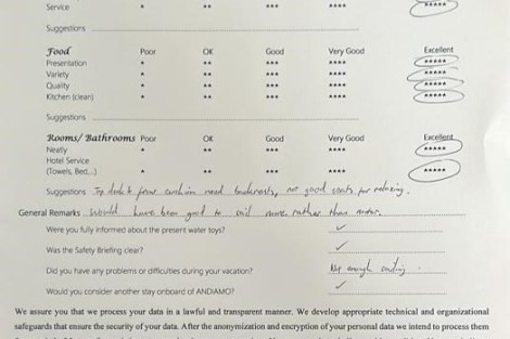 Review img # 92 of the yacht ANDIAMO