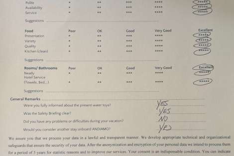 Review img # 72 of the yacht ANDIAMO