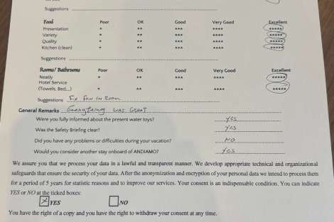 Review img # 53 of the yacht ANDIAMO