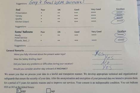 Review img # 48 of the yacht ANDIAMO