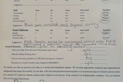 Review img # 49 of the yacht ANDIAMO