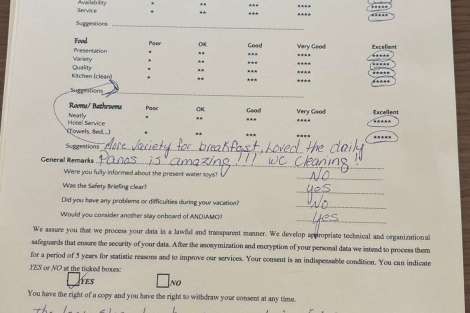 Review img # 39 of the yacht ANDIAMO