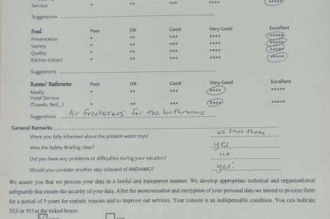 Review img # 36 of the yacht ANDIAMO