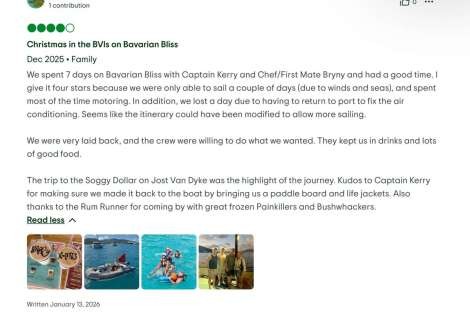 Review img # 1 of the yacht Bavarian Bliss