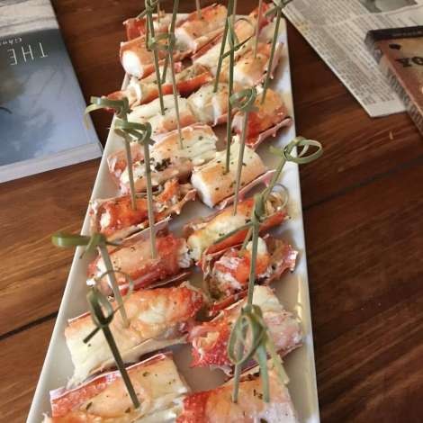 Food onboard BEAR PAW # 6