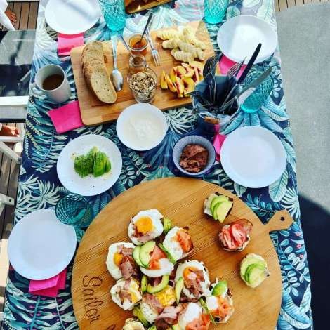 Food onboard BLUE HORIZON # 7