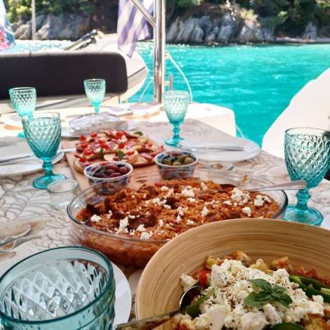 Food onboard BLUE HORIZON # 8