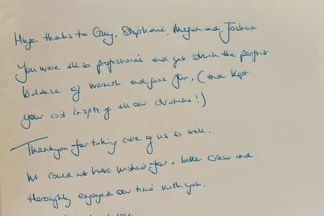 Review img # 1 of the yacht CHRISTINA TOO