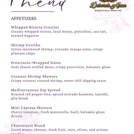 Food onboard DEBORAH ANNE # 3