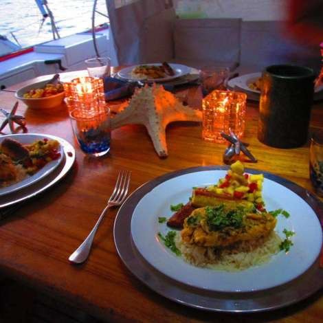 Food onboard DORIS # 5