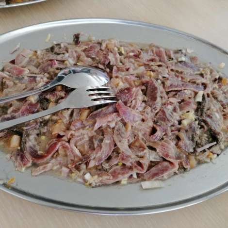 Food onboard GENESIS # 1