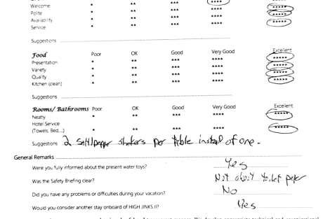 Review img # 107 of the yacht HIGH FIVE