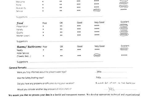 Review img # 84 of the yacht HIGH FIVE