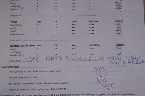 Review img # 72 of the yacht HIGH FIVE