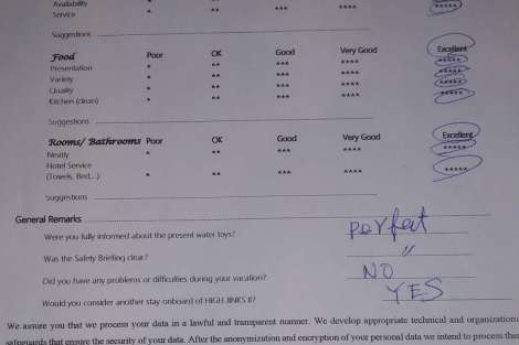 Review img # 74 of the yacht HIGH FIVE