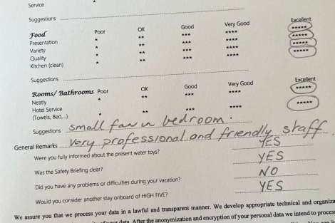 Review img # 57 of the yacht HIGH FIVE