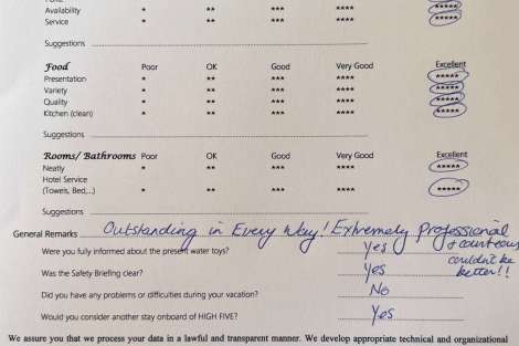 Review img # 58 of the yacht HIGH FIVE