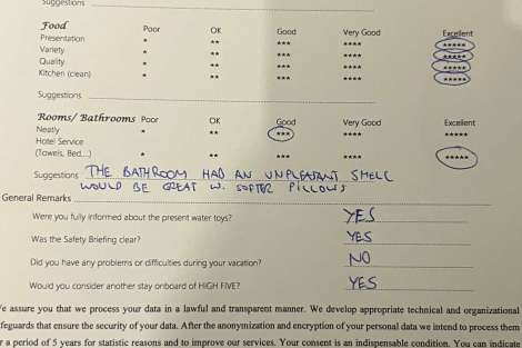 Review img # 51 of the yacht HIGH FIVE