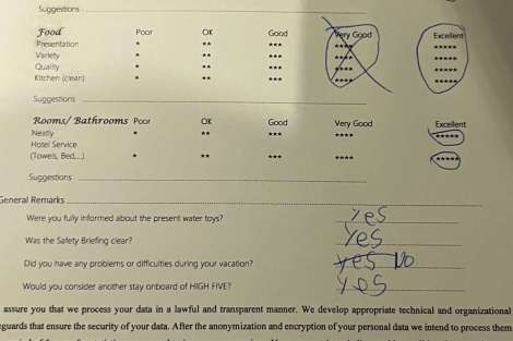 Review img # 54 of the yacht HIGH FIVE