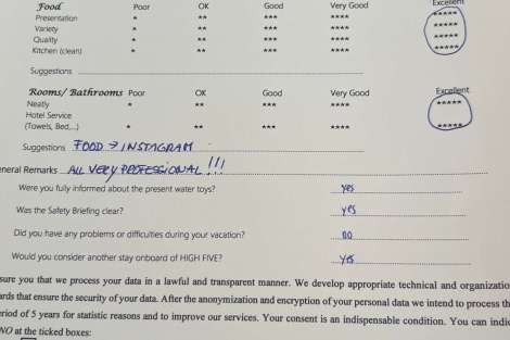 Review img # 48 of the yacht HIGH FIVE