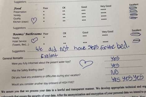 Review img # 44 of the yacht HIGH FIVE