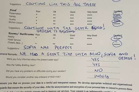 Review img # 39 of the yacht HIGH FIVE