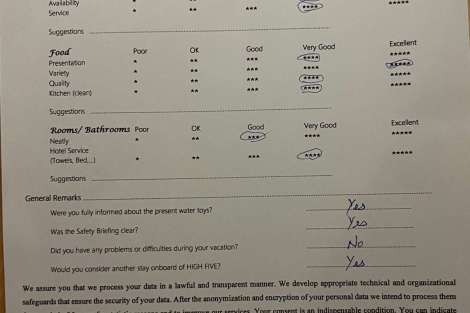 Review img # 31 of the yacht HIGH FIVE