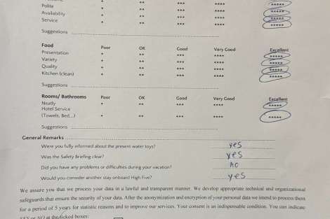 Review img # 23 of the yacht HIGH FIVE