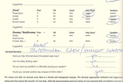 Review img # 48 of the yacht HIGHJINKS