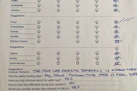 Review img # 8 of the yacht HYDRUS