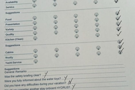 Review img # 12 of the yacht HYDRUS