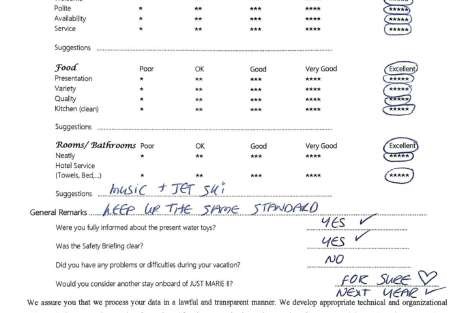 Review img # 34 of the yacht Just Marie 2