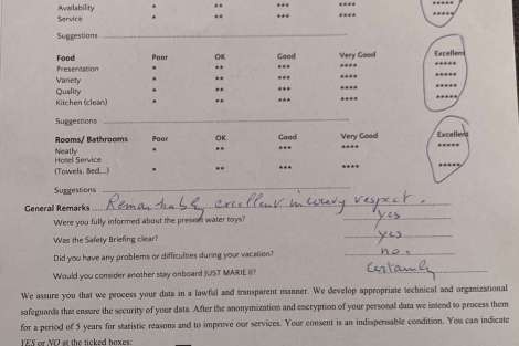 Review img # 6 of the yacht Just Marie 2