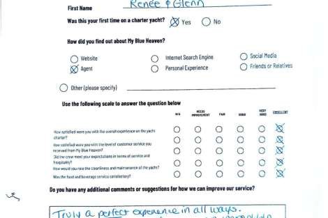 Review img # 28 of the yacht My Blue heaven