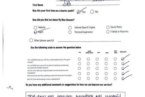 Review img # 19 of the yacht My Blue heaven