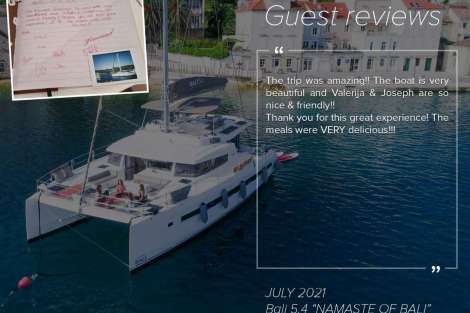 Review img # 3 of the yacht NAMASTE OF BALI (Bali 5.4.)