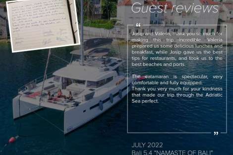 Review img # 6 of the yacht NAMASTE OF BALI (Bali 5.4.)