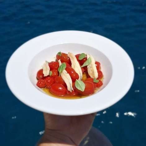 Food onboard Omnia # 1